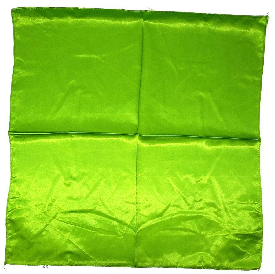 Solid Green Satin Altar Cloth 21x21"