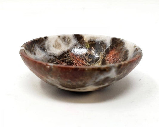 Picture Jasper Gemstone Bowl 2" Diameter x 0.75" High