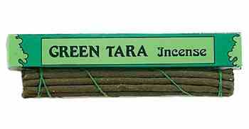 6 Packs Green Tara Tibetan Incense 14 Sticks - 5.5"L