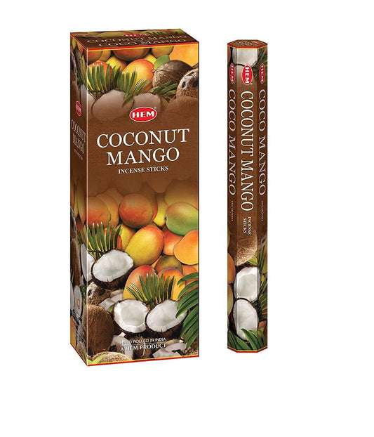 Hem Coconut Mango Incense 120 Sticks