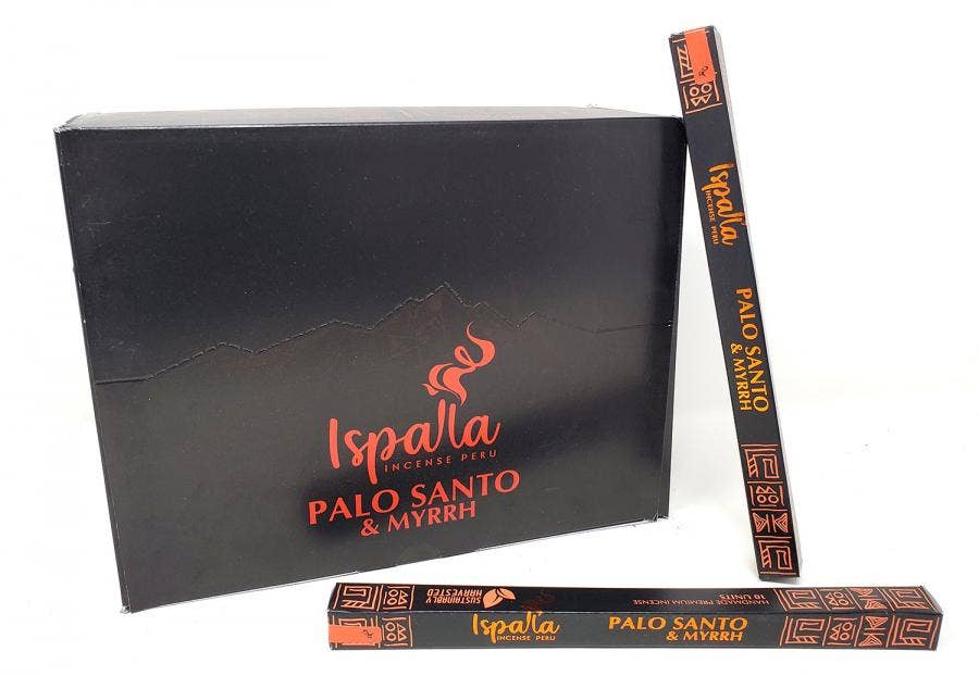 Ispalla - Myrrh & Palo Santo Incense (50 packs)