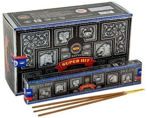 Satya Super Hit Incense Stick Cones Tea Light Candles US Seller