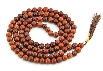 Red Jasper Prayer Mala - 8mm