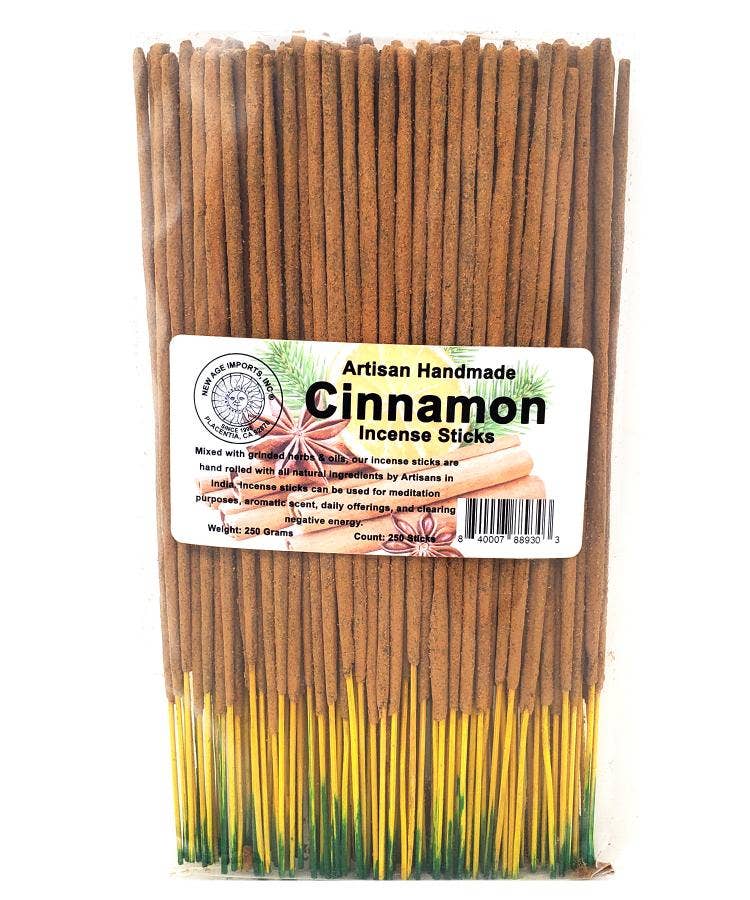 Artisan Cinnamon Incense Sticks (250 grams) approx. 250 stic