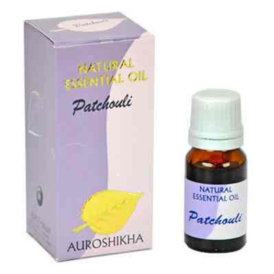 Auroshikha Patchouli Natural Essential Oil 10ml - 1/3fl.oz.