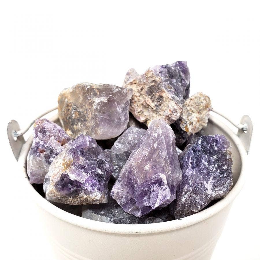 1 Kilo - Amethyst Raw Natural Stone (2.2 Lb's)