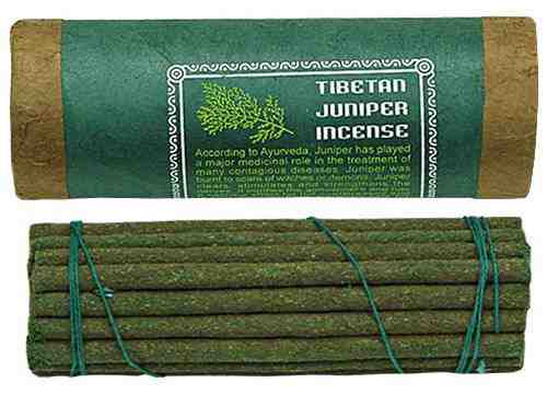 5 Packs Tibetan Juniper Incense 30 Sticks - 4.5"L