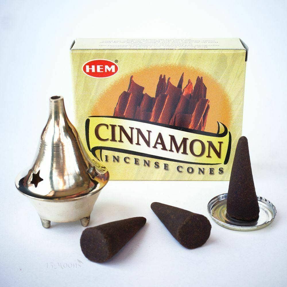 Cinnamon Hem Incense Cones Bulk- U Pick 10-20-30-50-70-100-120 Wholesale