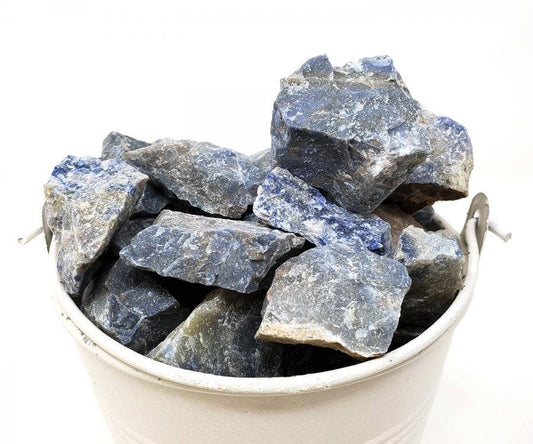 1 Kilo - Sodalite Raw Natural Stone (2.2 Lb's)