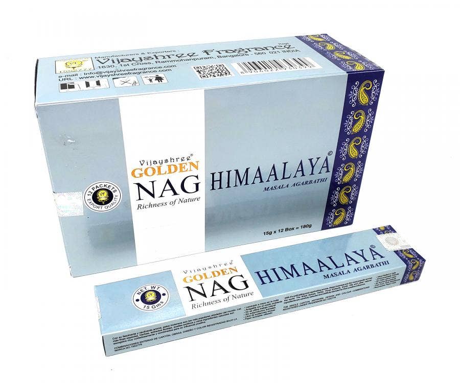 Golden Nag Himalaya 15 gm (12/box)