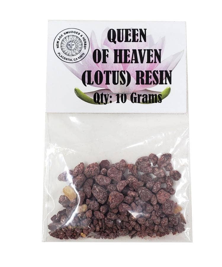 Queen of Heaven (Lotus) Resin 10 Grams