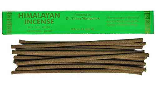 6 Packs Tibetan Himalayan Healing Incense 15 Sticks - 5.5"L