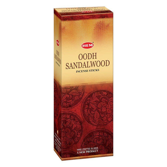 Hem Oodh Sandalwood Incense 120 Sticks