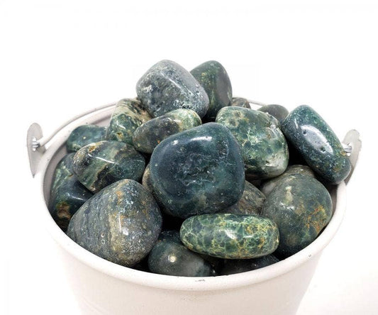 OCEAN JASPER Tumbled Stone 1 Lb (Genuine Polished Gemstone)