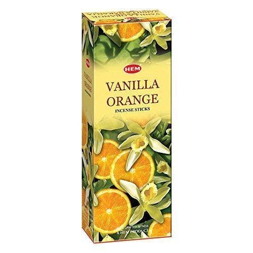 Hem Vanilla Orange Incense 120 Sticks