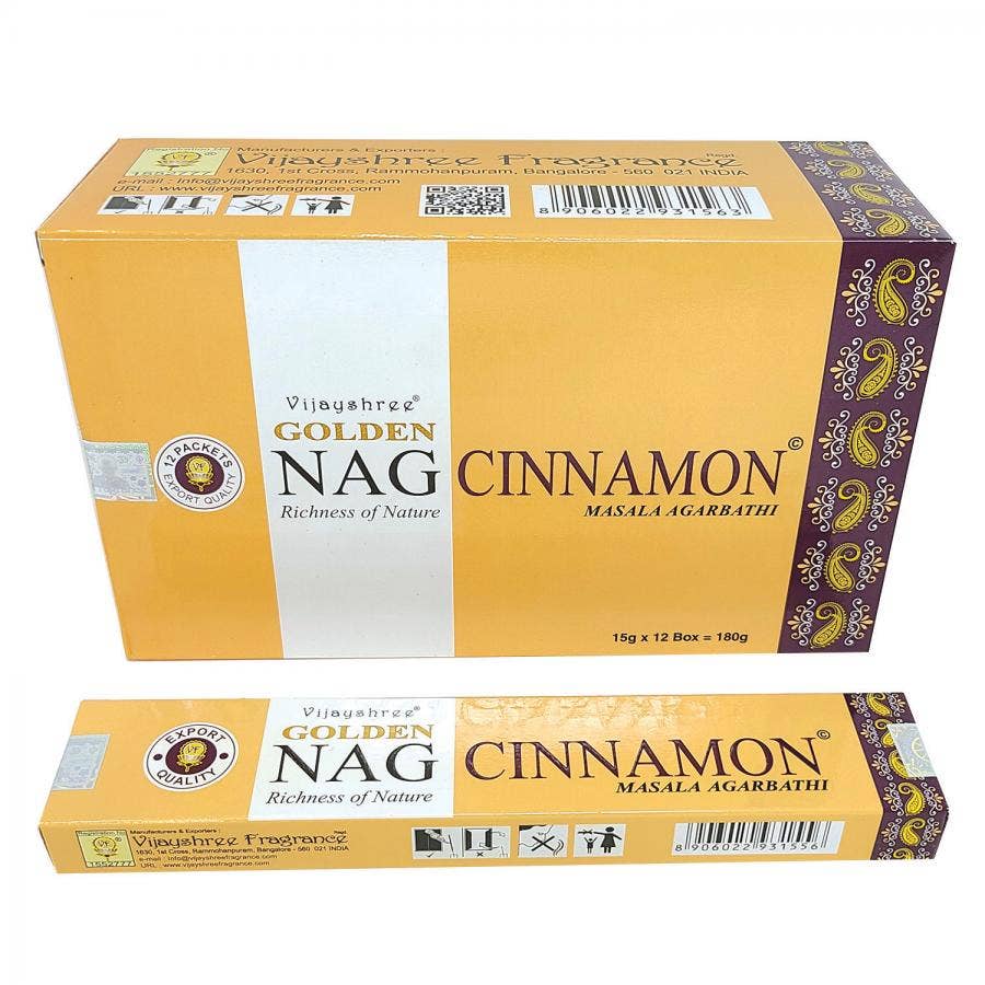 Golden Nag Cinnamon 15gm (12/box)