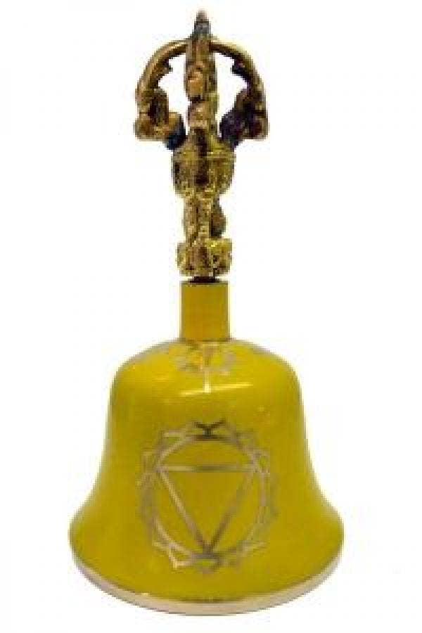 Yellow "Solar Plexus" Tibetan Bell (Note "G")