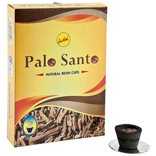 Palo Santo Natural Perfumed Resin Incense Cup - 12 Cups Per