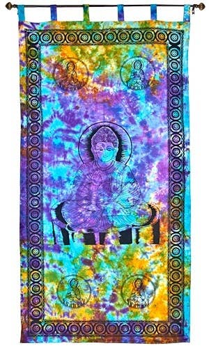 Buddha Curtain (Tie Dye) - 44"x88"