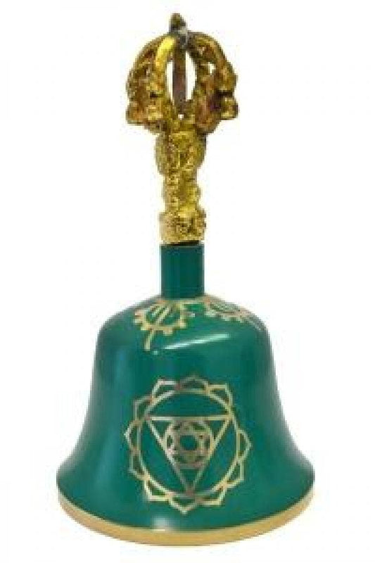 Green "Heart Chakra" Tibetan Bell (Note "D")