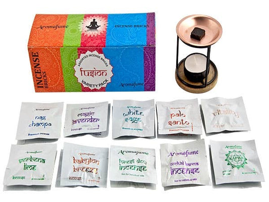 Fusion Variety Pack Incense Bricks Set