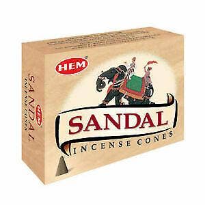 Sandal Hem Incense Cones Bulk Wholesale 120 Cones