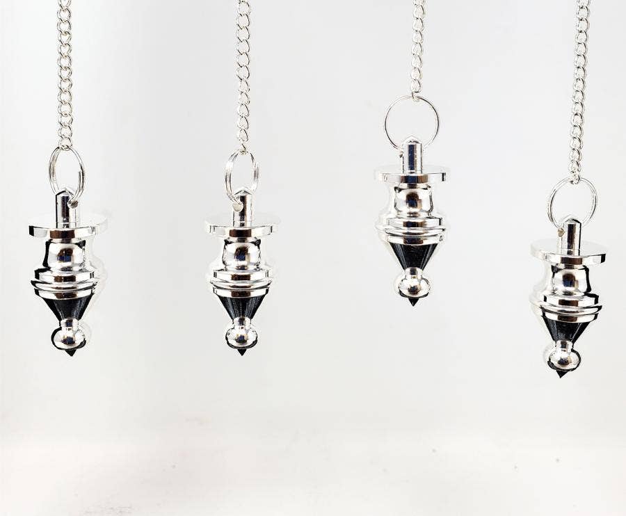 Silver Finish Pendulum with Chain(4PACK)