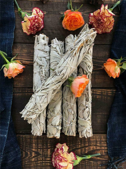 White Sage Smudge Stick 9" Jumbo (House Cleansing Energy Cle