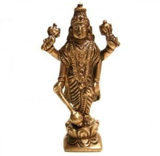 Lord Vishnu 3.75"H 2"W