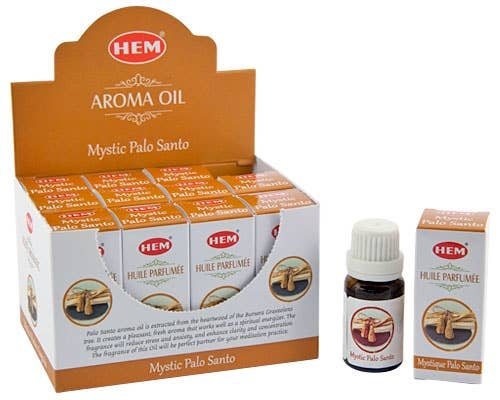 Hem Mystic Aroma Organic Oil 10ML per Bottle (12 P/Box)