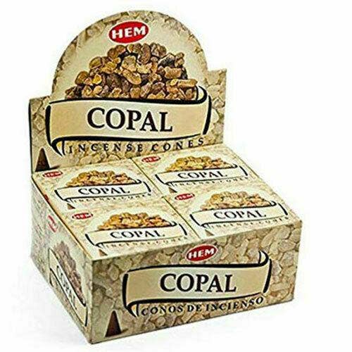 Copal Hem Incense Cones Bulk Wholesale 1 Box 120 Cones