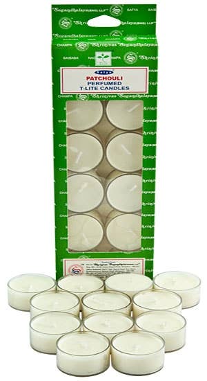 Satya Tea Light Candles (12 Per Pack)