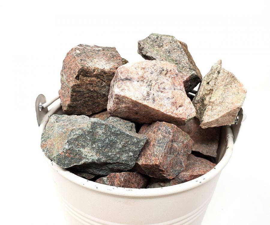 1 Kilo - Unakite Raw Natural Stone (2.2 Lb's)