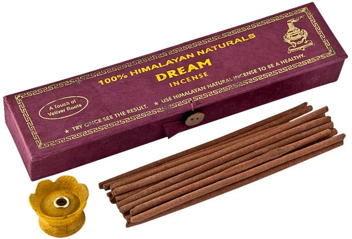 6 Packs 100% Himalayan Naturals - DREAM Incense 30 Sticks