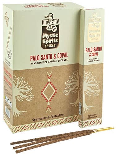 Mystic Spirits - Palo Santo & Copal Incense - 8 Sticks Pack