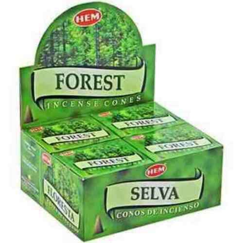 Forest Hem Incense Cones Bulk Wholesale 1 Box 120 Cones