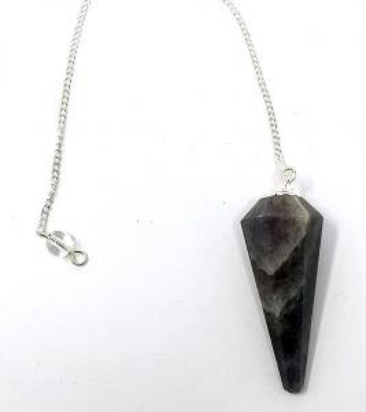 Lolite Gemstone Pendulum with Chain(4PACK)