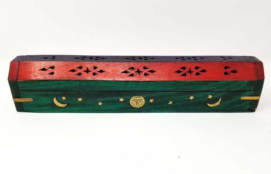 Multi Color Coffin Box 12"L(2 pieces)