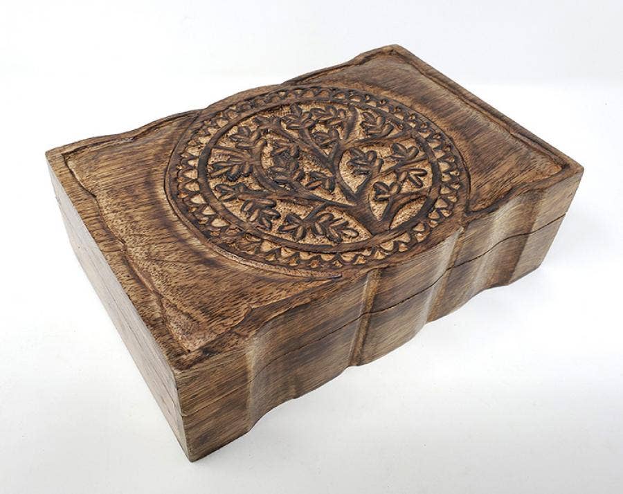 Tree of Life Wood Box 6 x 9"