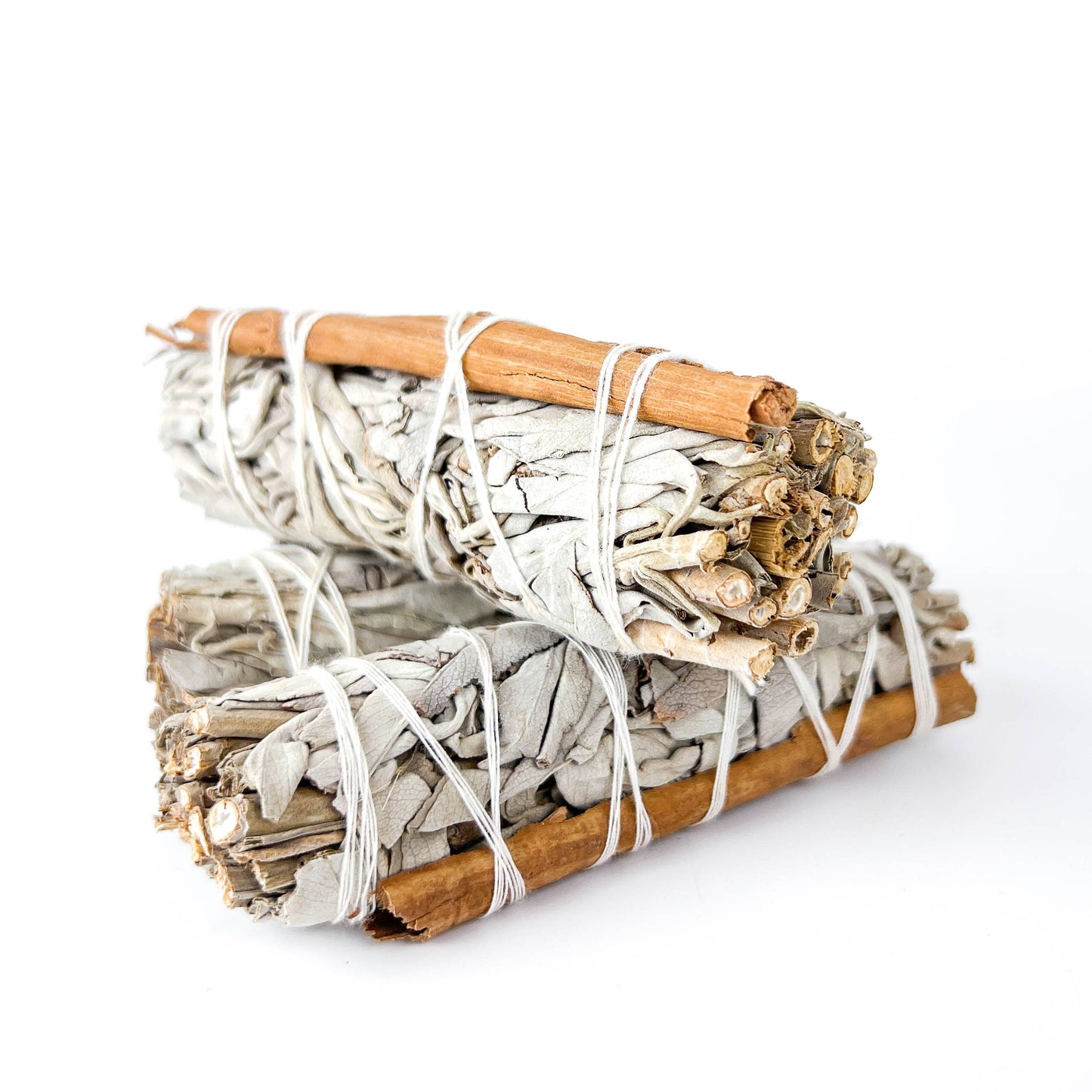 White Sage & Cinnamon Stick 4"