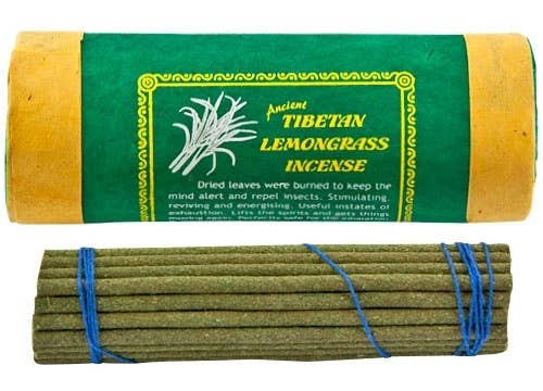 6 Packs Tibetan Lemongrass Incense 30 Sticks - 4.5"L