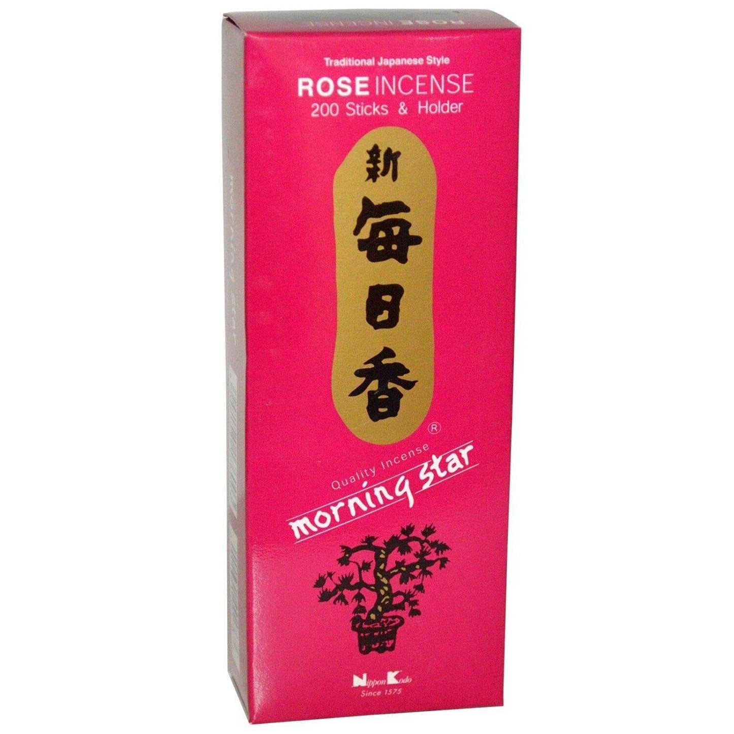 Nippon Kodo Morning Star Rose Incense 200 Sticks