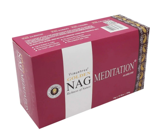 Golden Nag Meditation 15 gm (12/box)