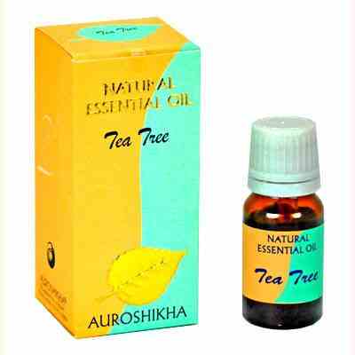 Auroshikha Tea Tree Natural Essential Oil 10ml - 1/3fl.oz.