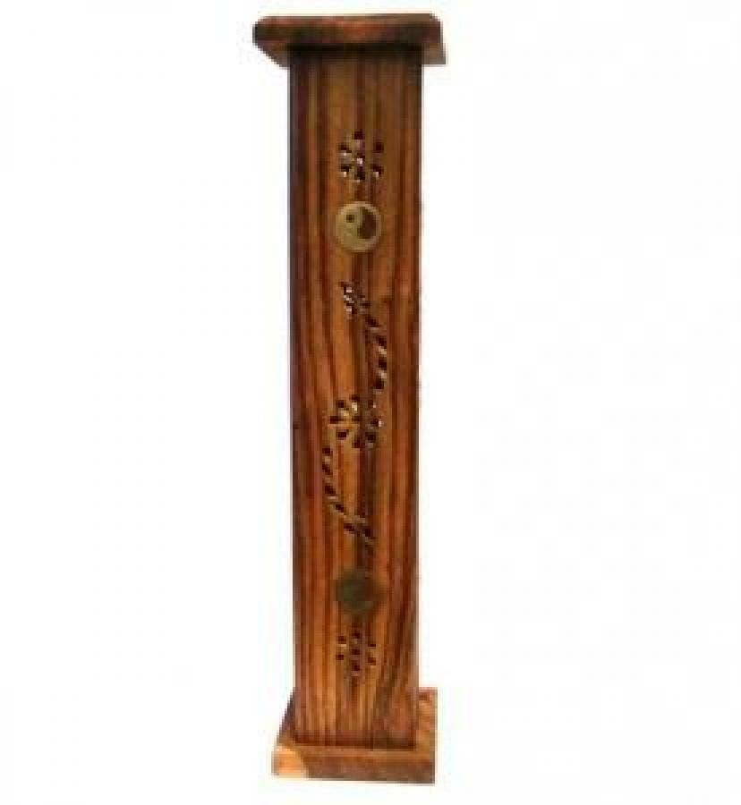 Tower Wooden Incense Burner for Sticks and Cones Choose Your Design