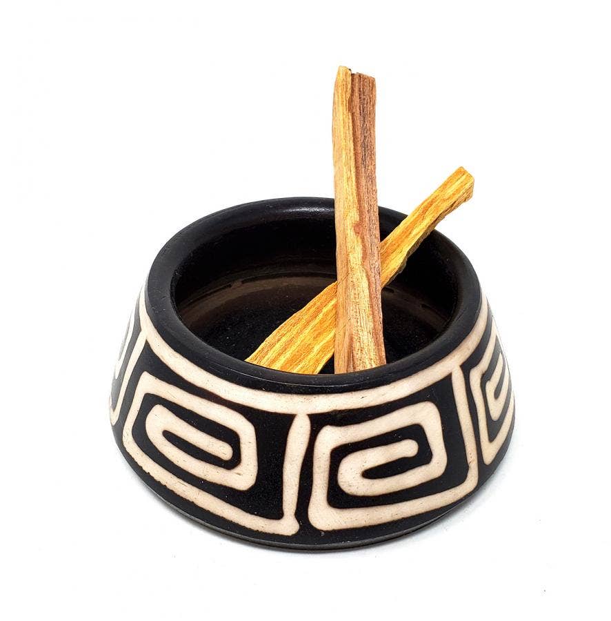 Style # 1 - Artisan Made - Peruvian Ceramic Burner Handmade