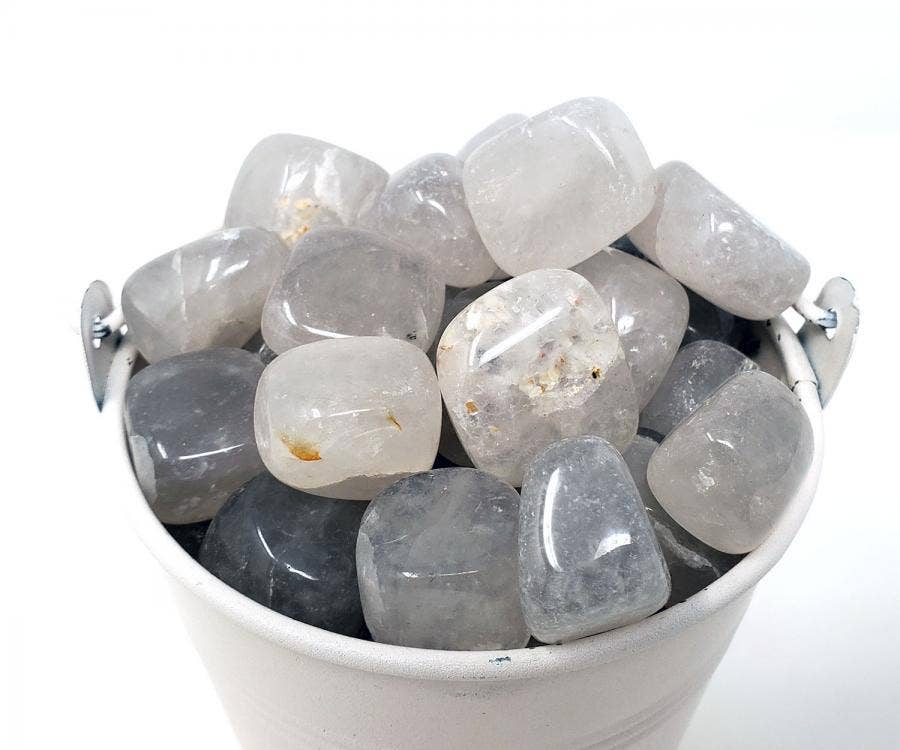 SMOKY QUARTZ Tumbled Stone 1 Lb (Genuine Polished Gemstone)