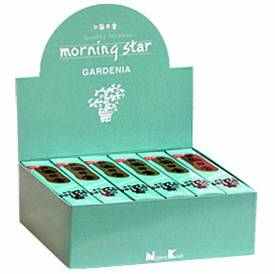 Morning Star Gardenia Incense 50 Sticks (12 Packs)