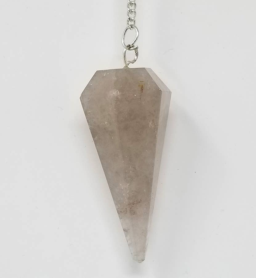 Smoky Quartz Pendulum with Chain(4PACK)