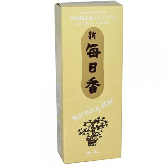 Nippon Kodo Morning Star Vanilla Incense 200 Sticks